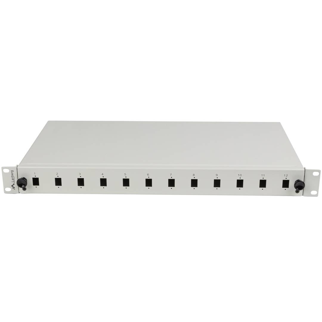 Patch panel branco para rack 19