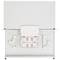 Patch panel branco para rack 19