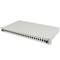 Patch panel branco para rack 19