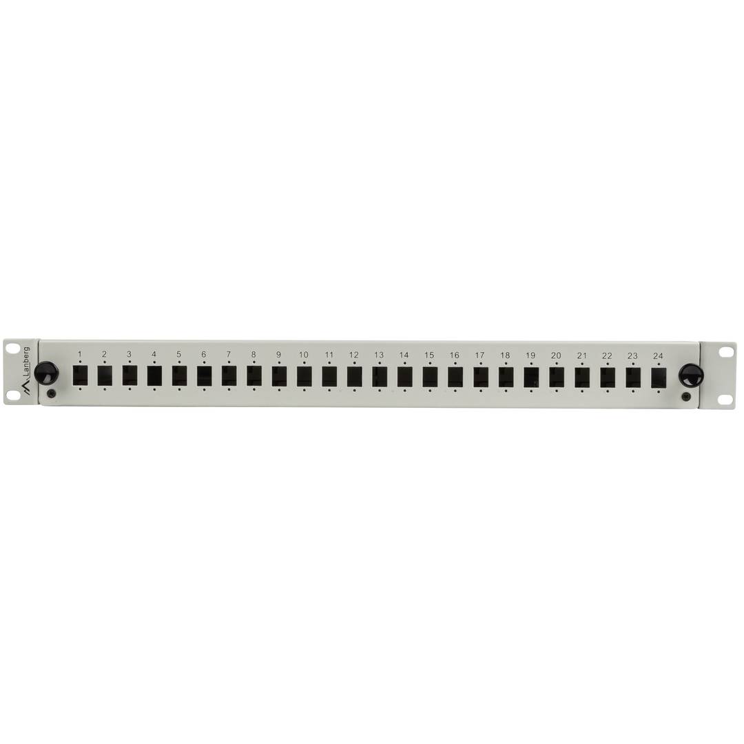 Patch panel branco para rack 19