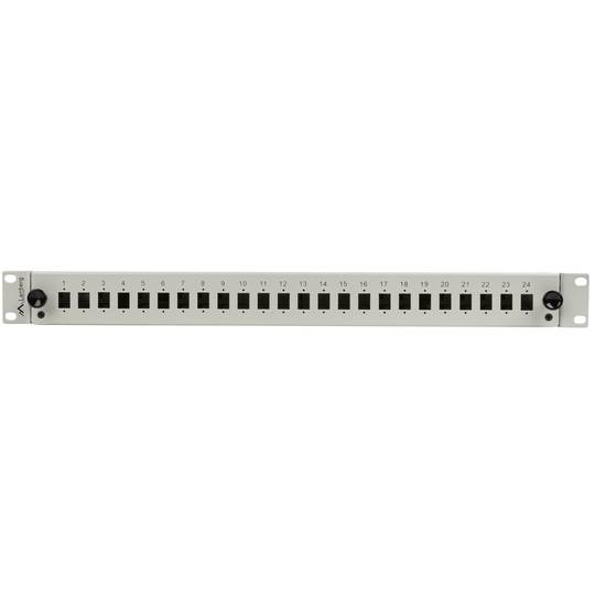 Patch panel branco para rack 19