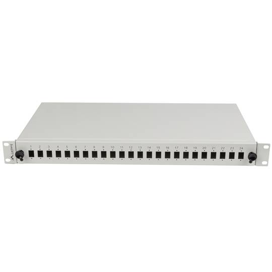 Patch panel branco para rack 19
