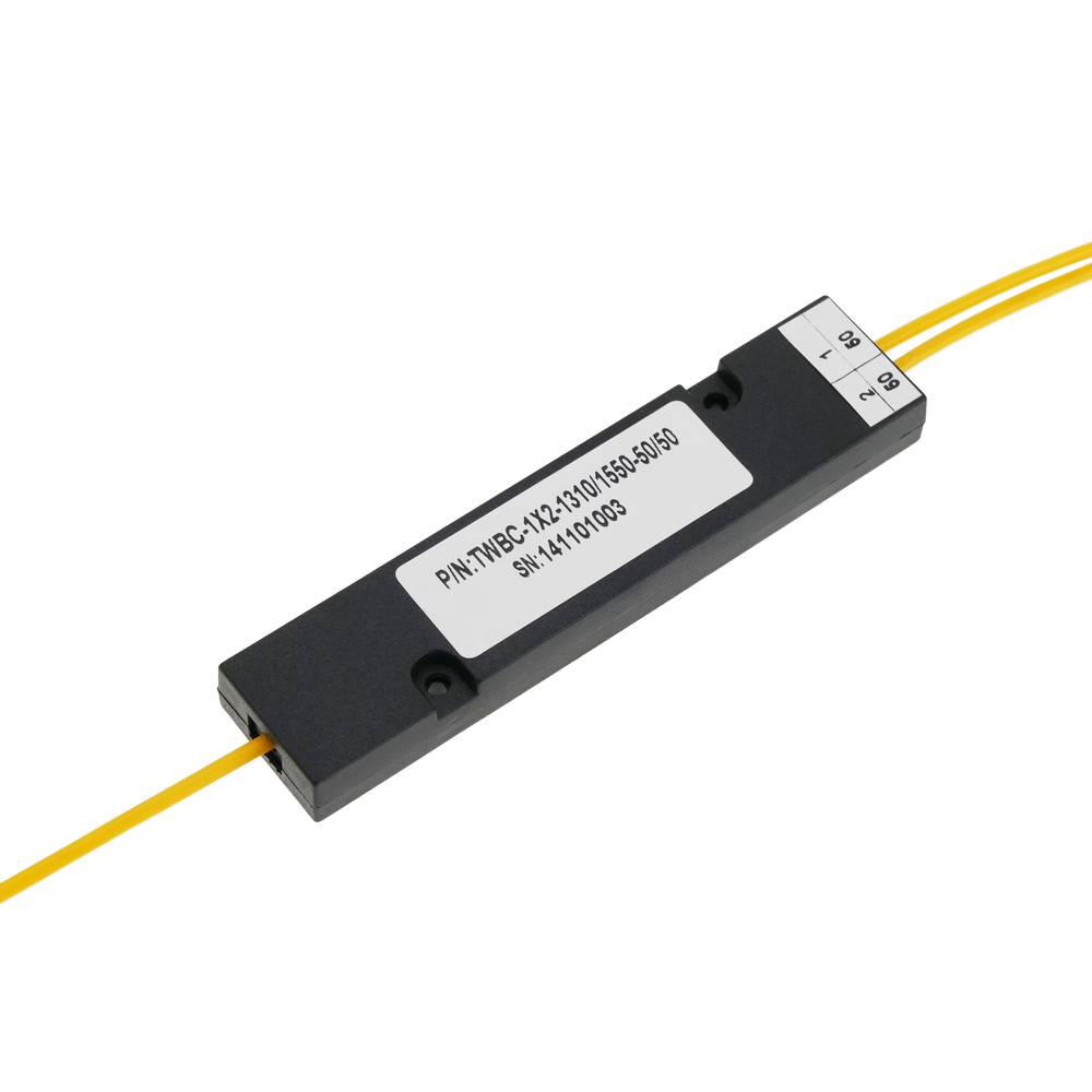 Separador de señal de fibra óptica de 1 a 2 ventanas de 1310/1550nm