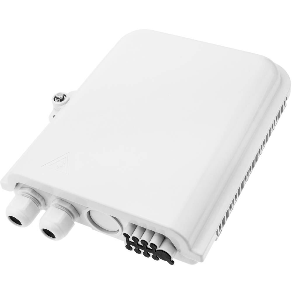 granero cambiar malicioso Caja de conexiones para fibra óptica de 8 puertos IP69 - Cablematic