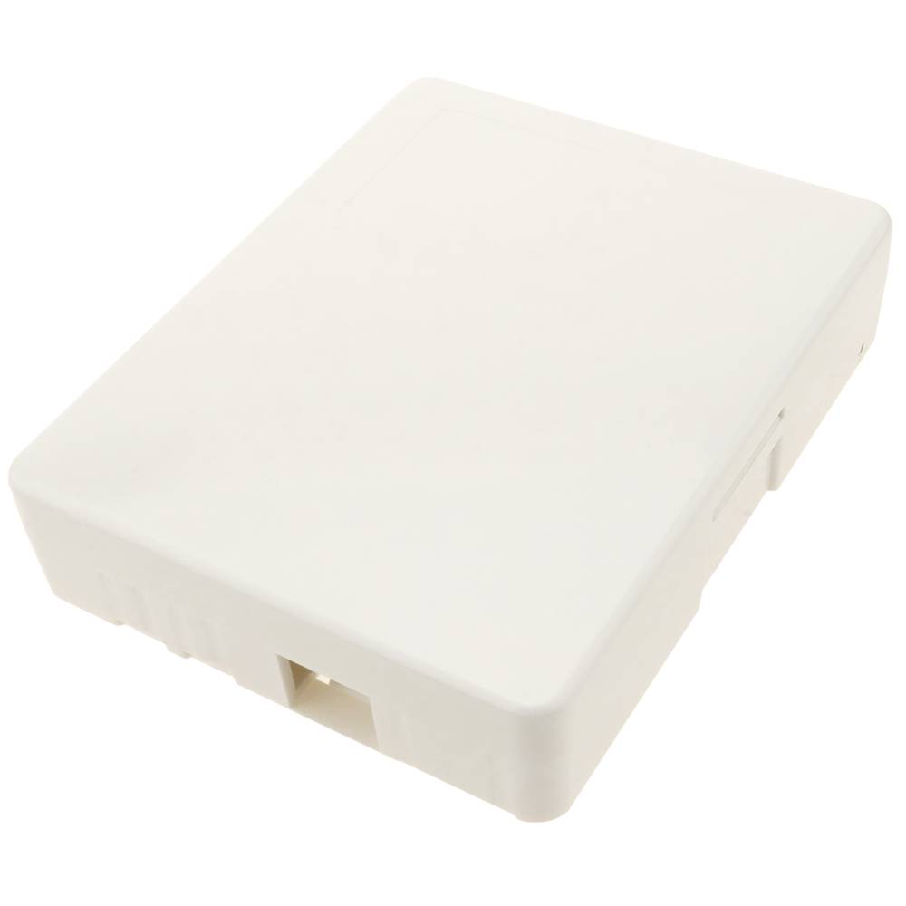 Caja de conexiones para fibra óptica de 2 puertos LC SC con ordenador de fibras