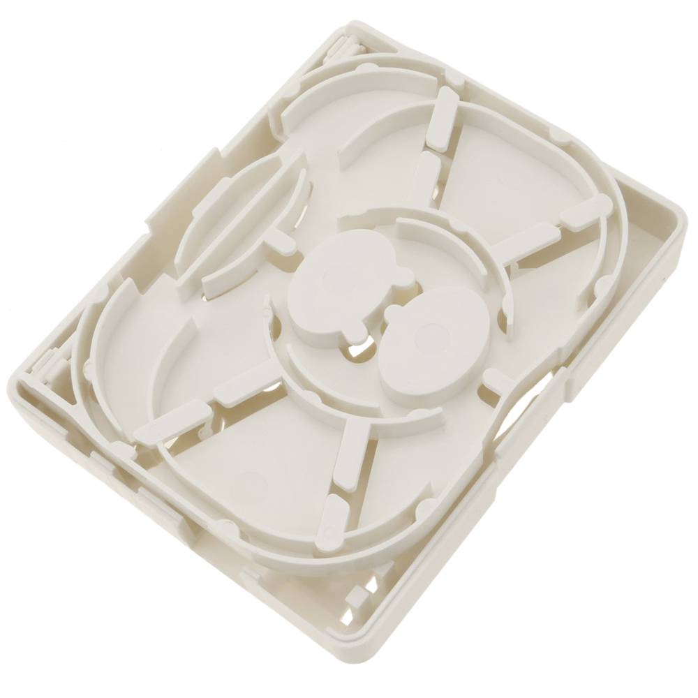 Caja de conexiones para fibra óptica de 2 puertos LC SC con ordenador de fibras