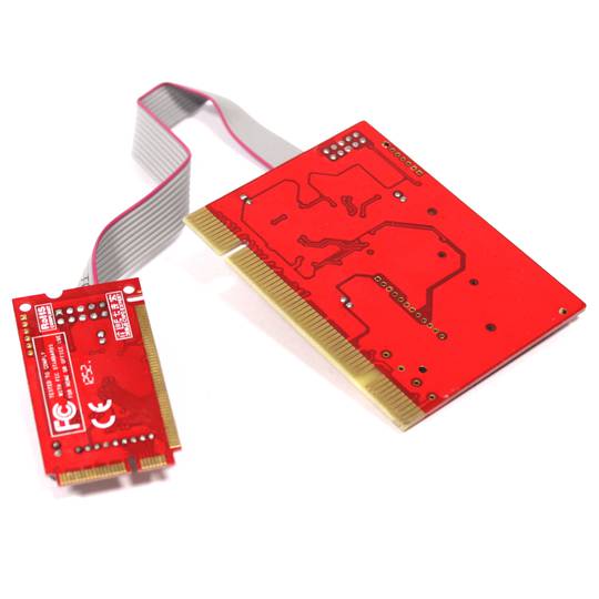 LPC PCI Diagnose-Karte miniPCI miniPCIe