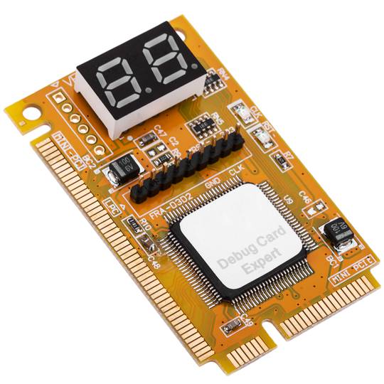 LPC diagnosis card miniPCI visor miniPCIe 2 digits