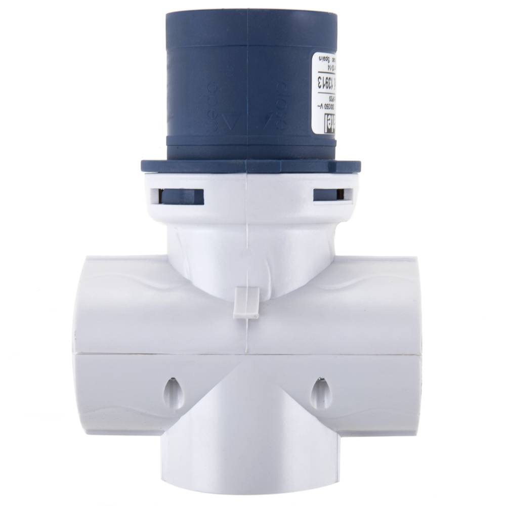 Industrial outlet Adaptor CEE plug male to 3 x Schuko plug female 2P+T 16A 250V IEC-60309