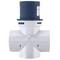 Industrial outlet Adaptor CEE plug male to 3 x Schuko plug female 2P+T 16A 250V IEC-60309