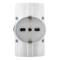 Industrial outlet Adaptor CEE plug male to 3 x Schuko plug female 2P+T 16A 250V IEC-60309