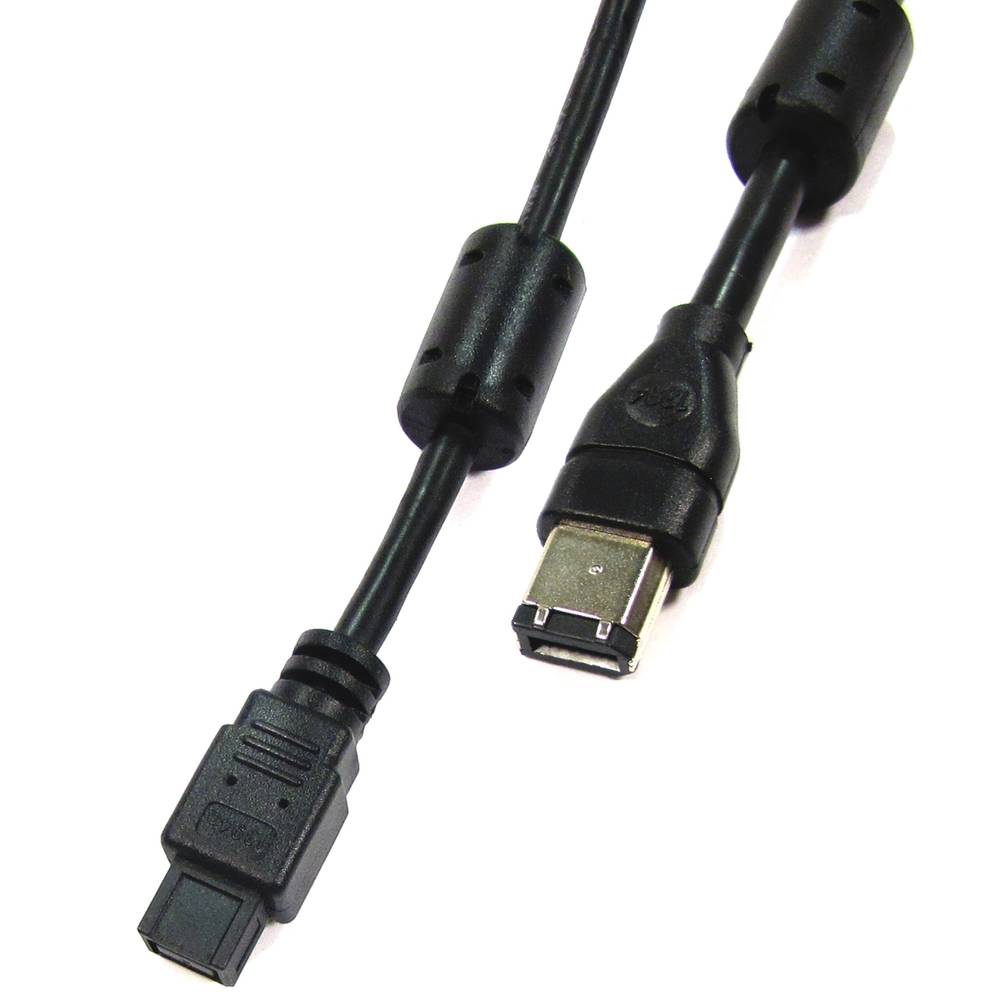 Super IEEE 1394b FireWire 800 Cable (Bilingual/6-Pin) 3m