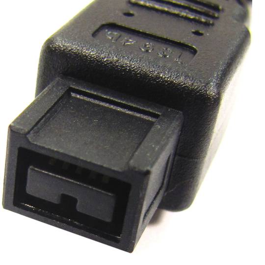 Super IEEE 1394b FireWire 800 Cable (Bilingual/6-Pin) 3m