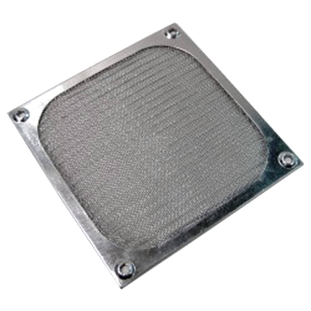 Fan filtre en aluminium (argent - 92mm)