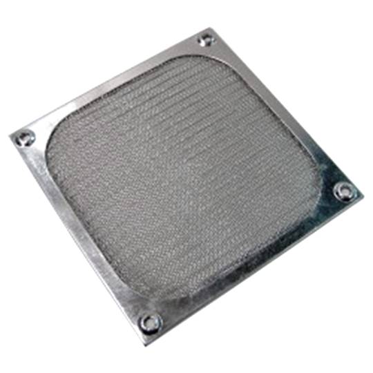 Fan filtre en aluminium (argent - 92mm)