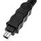 FireWire 400 IEEE 1394-kabel (4/4 pin) 3m