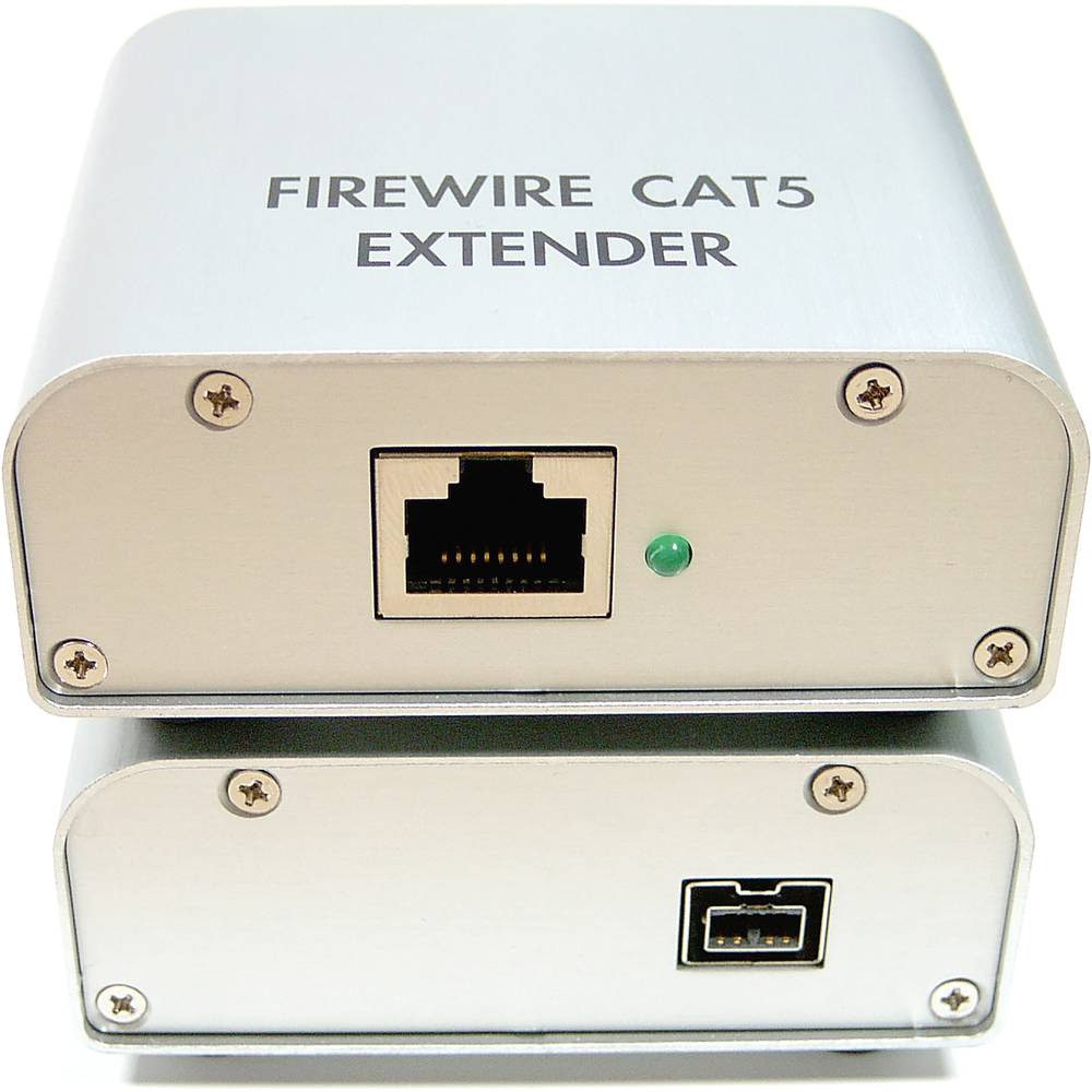 FireWire 400 IEEE 1394a/b 5e/6 Extender (UTP 90m)