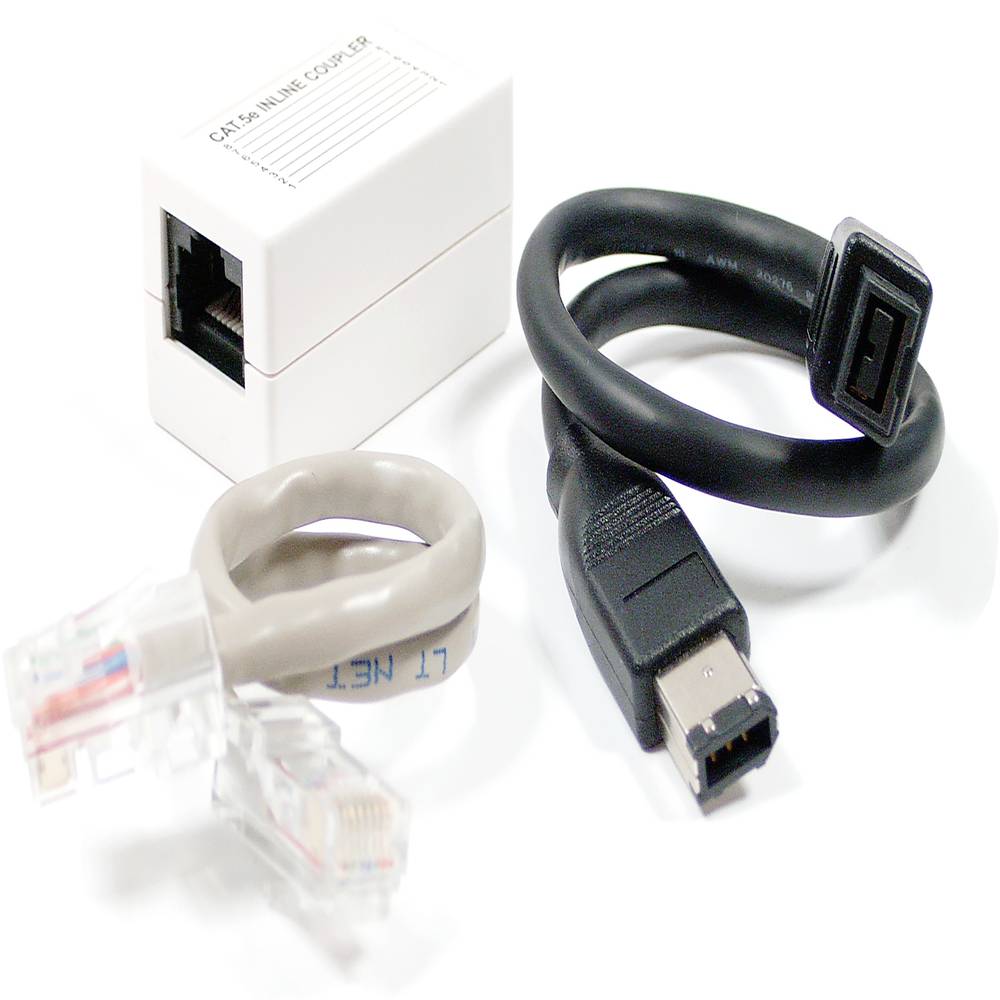 FireWire 400 IEEE 1394a/b 5e/6 Extender (UTP 90m)