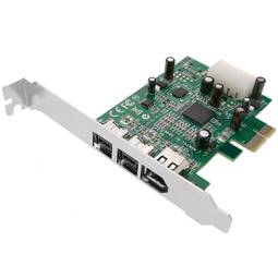 FireWire 800 IEEE 1394b PCI-Express-kaart (2B + 1A)
