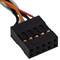 Placa de conexión FireWire 400 IEEE 1394 de 4 pines y 6 pines hembra