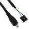 Adaptador FireWire 400 IEEE 1394 para placa base de 4 pines macho
