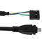Adaptador FireWire 400 IEEE 1394 para placa base de 4 pines macho