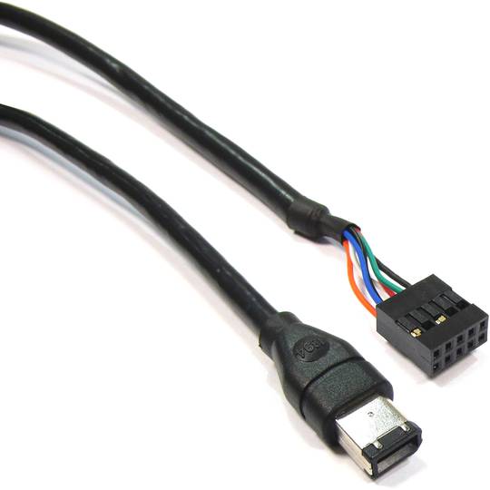 400 IEEE 1394 FireWire-Adapter auf dem Motherboard 6-poligen Stecker
