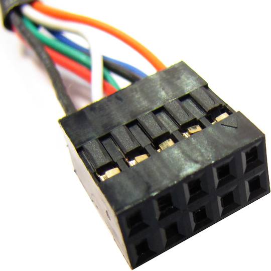 400 IEEE 1394 FireWire-Adapter auf dem Motherboard 6-poligen Stecker