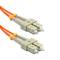 Fiber Optic Cable SC to SC multimode duplex 50/125 of 20 m