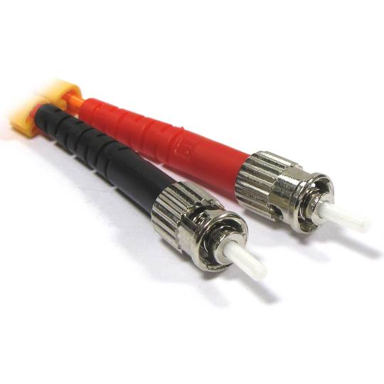 Cable de fibra òptica ST a ST multimode duplex 50/125 de 25 m