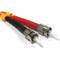 Cable de fibra óptica ST a SC multimodo duplex 50/125 de 7 m