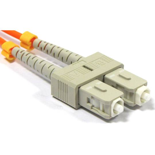 Cable de fibra óptica ST a SC multimodo duplex 50/125 de 7 m