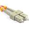 Cable de fibra óptica ST a SC multimodo duplex 50/125 de 7 m