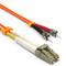 LWL-Kabel LC auf ST-Duplex Multimode 50/125 von 20 m