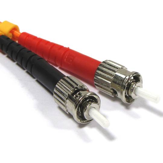 LWL-Kabel LC auf ST-Duplex Multimode 50/125 von 20 m