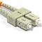 Fiber Optic Cable LC to SC multimode duplex 50/125 of 25 m