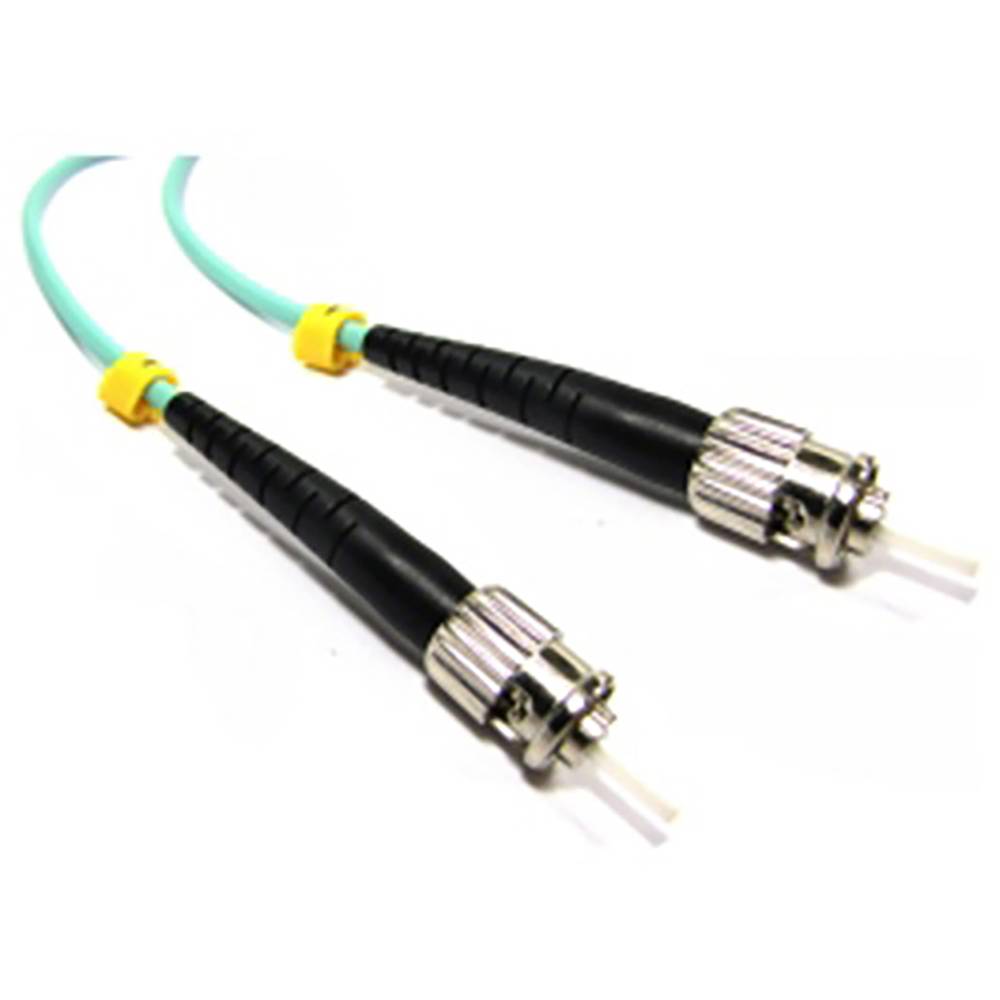 OM3-glasvezelkabel ST naar ST multimode simplex 50/125 van 1 m