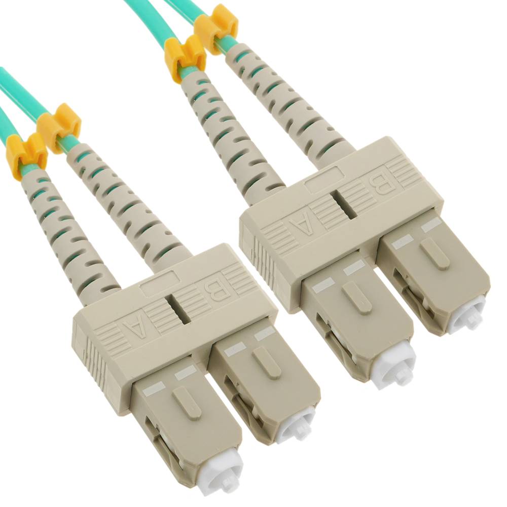 OM3 Lichtwellenleiter SC zu SC Multimode duplex 50/125 20m