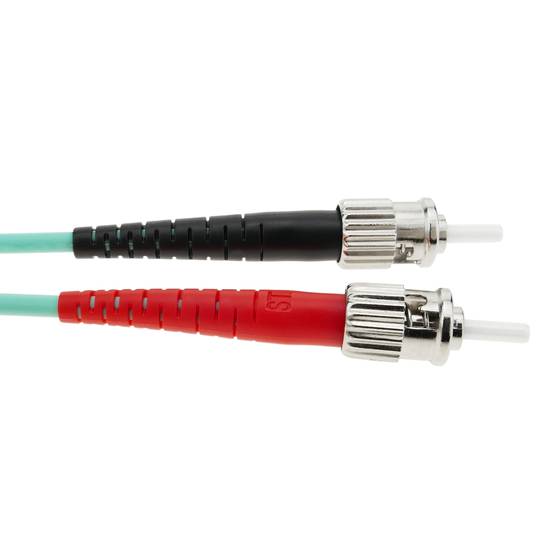 OM3-glasvezelkabel ST naar ST multimode duplex 50/125 7m