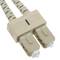 OM3 cavo in fibra ottica ST a SC duplex multimodale 50/125 25m