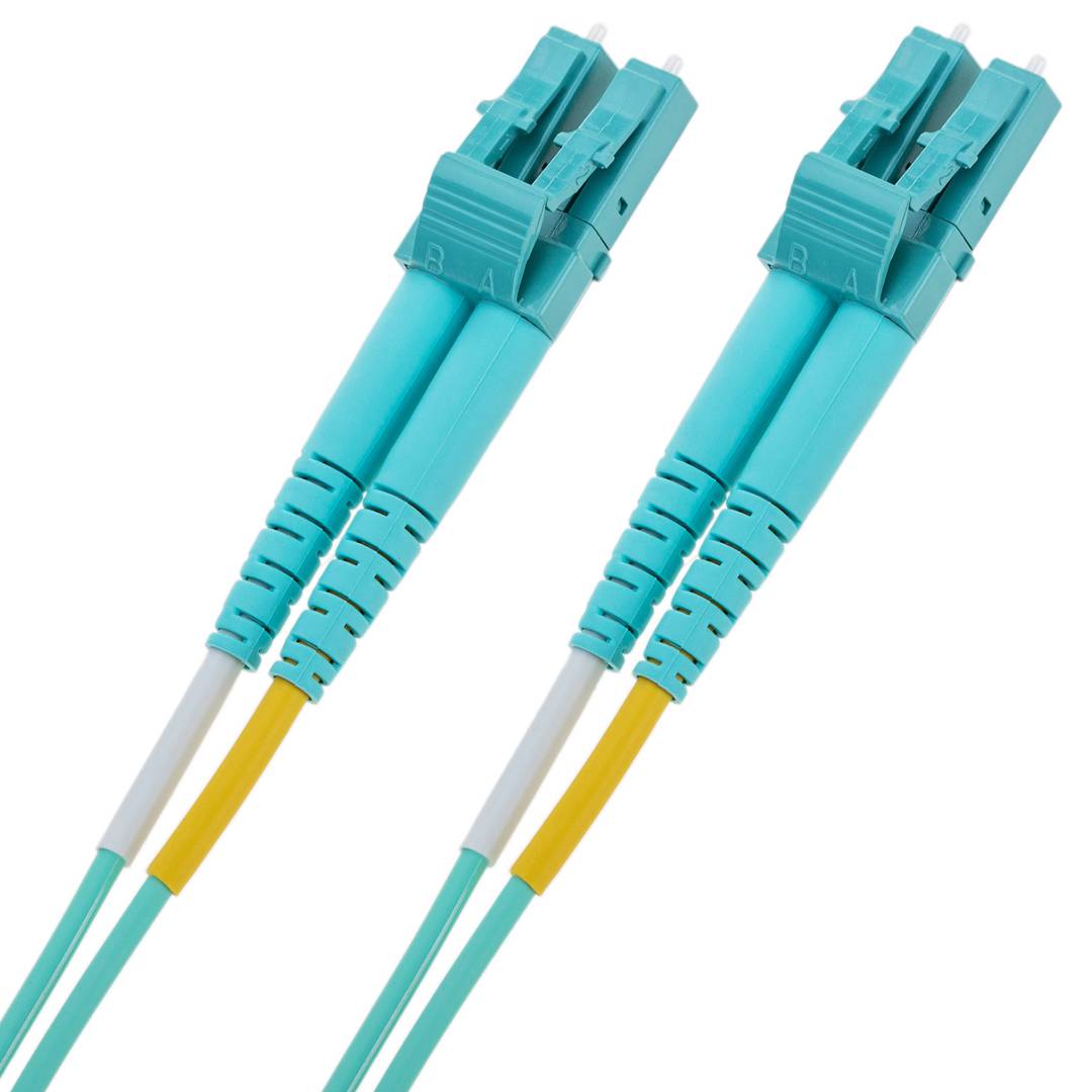 Cable OM3 de fibra òptica de LC a LC multimode duplex 50/125 7m