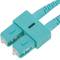 Cable OM3 de fibra òptica LC a SC multimode duplex 50/125 de 3m