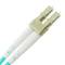 Cable OM3 de fibra òptica LC a SC multimode duplex 50/125 de 25 m