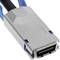 Cable QSFP + SFF-8436 a CX4 SFF-8470 de 10 Gigabit d'1m