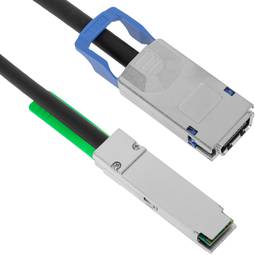 Kabel QSFP + SFF-8436 auf SFF-8470 10 Gigabit CX4 2m