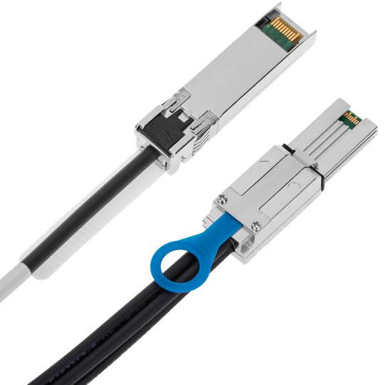 MiniSAS Cable SFF-8088 to 4 SFP + SFF-8431 10 Gigabit 1m