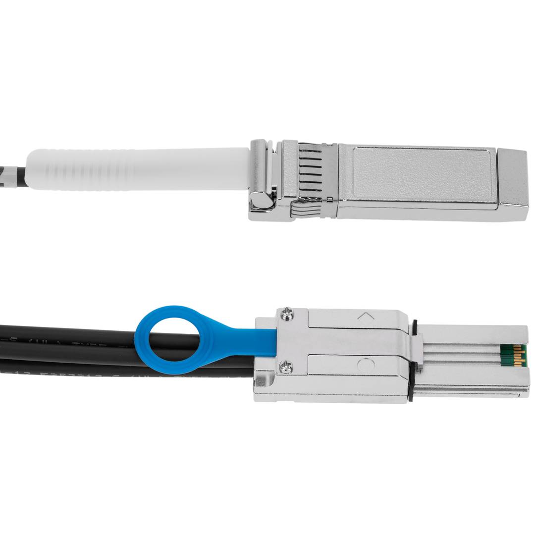 Minisas Cable Sff 80 To 4 Sfp Sff 8431 10 Gigabit 2m Cablematic