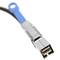 Cable MiniSAS-HD SFF8644 12Gb de 2m