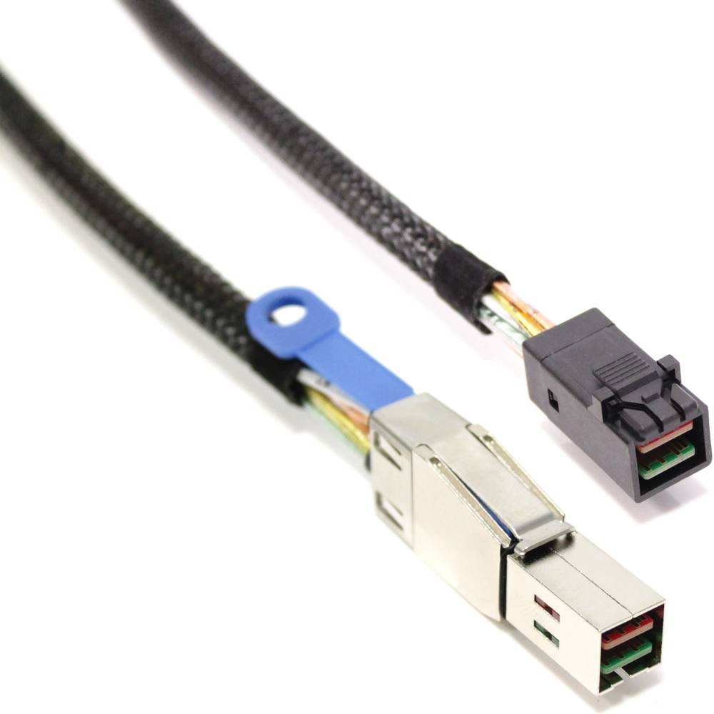 MiniSAS-external HD Cable SFF8644 to Internal SFF8643 MiniSAS-HD 6Gb 2m