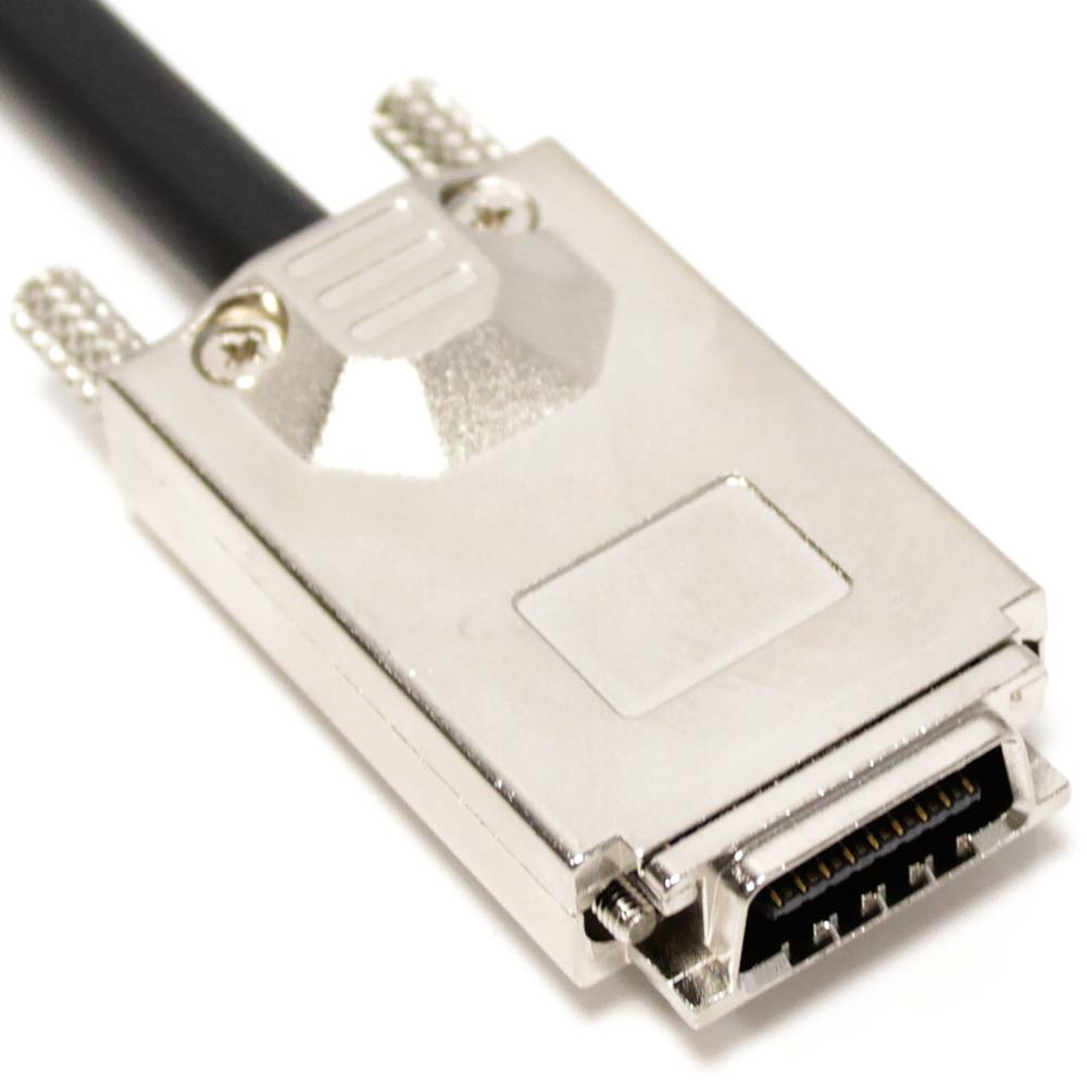 Kabel MiniSAS-HD SFF8644 do SAS-4X SFF8470 2m